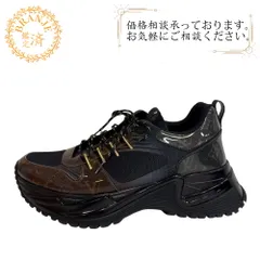 LOUIS VUITTON ルイヴィトン スニーカー  ランアウェイパルスライン モノグラム  エナメル その他靴 ブラウン メンズ