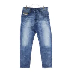 DIESEL (ディーゼル) NARROT-NE 0606D ヴィンテージ加工 ストレッチ ジョグジーンズ デニムパンツ インディゴ