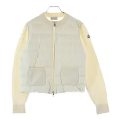 MONCLER (モンクレール) ダウンカーディガン ホワイト レディース
