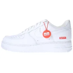 NIKE (ナイキ) ×SUPREME AIR FORCE 1 LOW シュプリーム エア フォース 1 ローカットスニーカーUS9/27.0cm CU9225-100 ホワイト