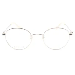 GUCCI (グッチ) サイドロゴ ボストンフレーム メガネ ゴールド GG1472OJのサムネイル