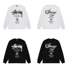(海外/S XL/ストック) ステューシー ワールドツアー ロングスリーブ 2種