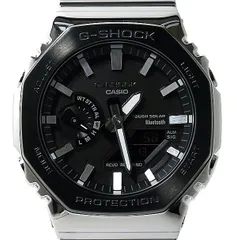 箱保付！極美品！CASIO カシオ G-SHOCK ジーショック GM-B2100BT-1AJF フルメタル OCTAGON BLACK BEZEL タフソーラー メンズ