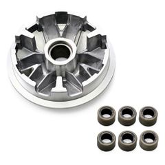 アドレスV125の駆動系セット スズキ純正Vベルトと高品質プーリー 