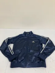 送料無料★adidas アディダス★ジャージ　トラックジャケット★Mサイズ★ネイビー　#80317sj147
