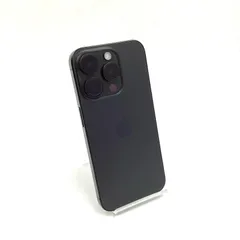 【全額返金保証】【最速発送】 iPhone 15 Pro 256GB ブラックチタニウム SIMフリー 美品 動作確認済 86%