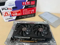 動作確認済み SAPPHIRE PLUS RADEON RX 5500 XT 8GB GDR6 ID:3V51 PC ゲーミングPC グラフィックボード グラボ PC周辺機器 PCパーツ まとめのサムネイル