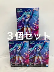 未開封 ガンダム45周年 初音ミク GUNDAM 初音ミク フィギュア 3個セット LF3743 f107