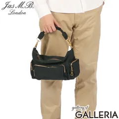 【日本正規品】 ジャスエムビー ショルダーバッグ メンズ レディース 斜めがけバッグ JAS M.B. ショルダー 2WAY A5 撥水 日本製 High Density Mil Cloth Wing Traveler S MC-003 BLACKのサムネイル