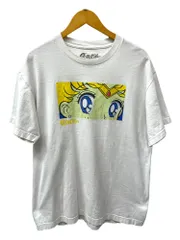 古着アニメ 美少女戦士セーラームーン 月野うさぎ 海外オフィシャル Tシャツ L ホワイト ウィメンズ/199