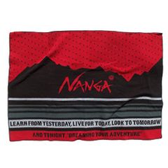 ナンガ FLAME RESISTANT LOGO BLANKET RED×BLK - メルカリ