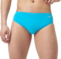 Speedo Men's Swim Briefs - Mensolid One Swim Briefs, Picton Blue
