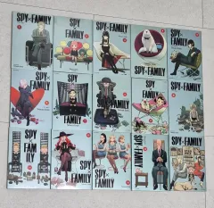 SPY×FAMILY（スパイファミリー） 漫画 1 14 巻+公式 ファンブック ガイドBOOK カラーリングブック＋家族の 肖像