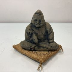 昭和時代物 小さな恵比寿様 置物 七福神 神像仏像 縁起物 骨董蚤の市