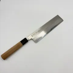 正本総本店 薄刃包丁 本職用｜刃渡り21cm 全長38cm 峰厚4.4mm 296g 登録 正本総本店 和包丁のサムネイル