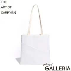 THE ART OF CARRYING トートバッグ メンズ レディース ジアートオブキャリング スリム ノンステッチ 軽量 軽い 防水性 TPU ペーパーバッグ 肩掛け 手持ち A4 PAPER A 225500212 WHITEのサムネイル
