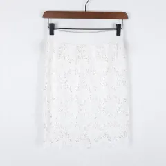 ラフラフ レース ウエストゴム スカート M