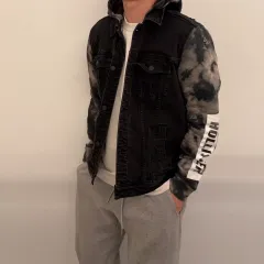 ホリスター WHO フード デニム ジャケット