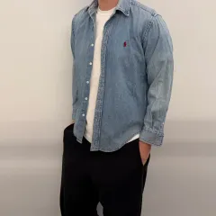 ポロ ラルフローレン デニム シャツ