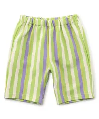 【WEB限定】DAISUKI総柄ハーフパンツ　グリーン　 BREEZE　J222916