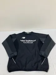 送料無料★new balance ニューバランス★ナイロントレーナー　ピステ★フットボールウェア★Sサイズ★ブラック　黒　#80317sj146