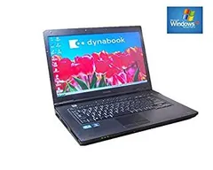 【中古】ノートパソコン　互換属　WINDOWS XP　最終動作機種　TOSHIBA Core I5 (メモリー2G)