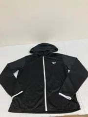 送料無料★Reebok リーボック★ジップアップパーカー　ジップアップジャケット★メンズ　Mサイズ★ブラック　#80317sj146