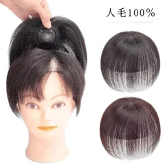 送料無料 人毛100％ ウィッグ 部分ウィッグ 白髪隠し 長15cm ヘアピース ミセス 自然 部分かつら 薄毛対策 増毛 つけ毛 女性用 かつら 頭頂部カバー 超軽量 通気性 ファーストトップウィッ#lj4868