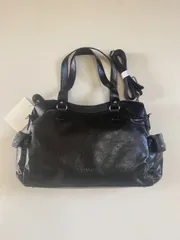 DEINET STUD POCKET  レザー ショルダーバッグ