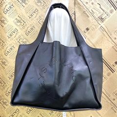 Stella McCartney パンチングロゴ トートバッグ A4収納 - メルカリ