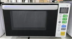 【中古品】 ヤマダ電機 YAMADA 電子レンジ 18L 50/60Hz共用 横開き 庫内フラット YMW-S18B1 2017年製 ○YR-19891○のサムネイル