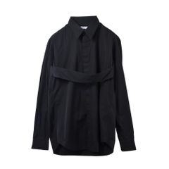 トップス sulvam Body Overlap Stand Collar Shirt sulvam Body Overlap Stand Collar Shirt - メルカリ