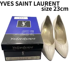 イヴ・サンローラン YVES SAINT LAURENT パンプス 23cm レザー YSLのサムネイル