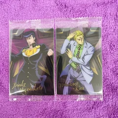 東方仗助 　吉良吉影　2枚　ジョジョの奇妙な冒険 ～The Animation Special Ⅱ～ ウエハース カード 最新