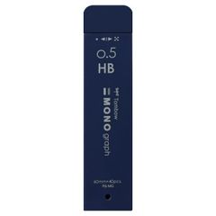 トンボ鉛筆 シャープ芯モノグラフMG0.5HBネイビ R5-MGHB42