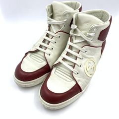 美品 GUCCI グッチ スニーカー ハイカット ファー シェリーライン