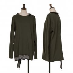 ワイズY's ニットテープペーストカットソー オリーブ他2