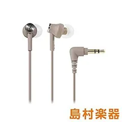 【中古】オーディオテクニカ イヤホン・ヘッドホン ATH-CK350M BG [ベージュ]