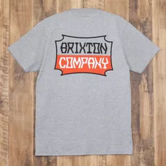 ブリクストン BRIXTON PILLAR T-SHIRT メンズ 半袖 Tシャツクルーネック 杢グレーのサムネイル