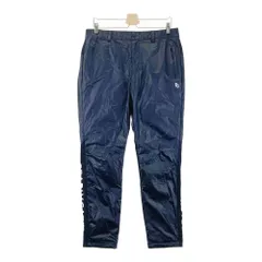 サイズ：6 PEARLY GATES パーリーゲイツ  メッシュ裏地付き 異素材切替ロングパンツ  ネイビー系 [240101651261] ゴルフウェア メンズ ストスト