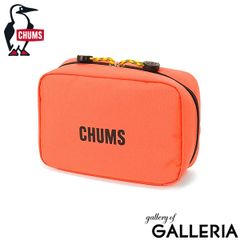 【日本正規品】 チャムス ポーチ メンズ レディース 小物入れ 小さめ ブランド CHUMS 小物 自立 マルチポーチ トラベルポーチ RECYCLE ACCESSORIES リサイクルチャムスガジェットポーチ CH60-4010 CoralOrange