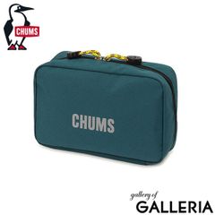 【日本正規品】 チャムス ポーチ メンズ レディース 小物入れ 小さめ ブランド CHUMS 小物 自立 マルチポーチ トラベルポーチ RECYCLE ACCESSORIES リサイクルチャムスガジェットポーチ CH60-4010 DeepTeal