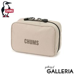 【日本正規品】 チャムス ポーチ メンズ レディース 小物入れ 小さめ ブランド CHUMS 小物 自立 マルチポーチ トラベルポーチ RECYCLE ACCESSORIES リサイクルチャムスガジェットポーチ CH60-4010 Greige
