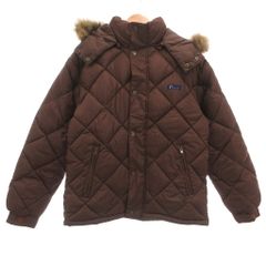 コーチ COACH ショルダーバッグ 巾着型 レザー ロゴ 型押し 茶色