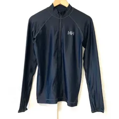(^w^)b HELLY HANSNE ヘリーハンセン ロングスリーブ フルジップ ラッシュガード UVプロテクト 海 レジャー マリンスポーツ ビーチ プール 水遊び 夏 日焼け対策 日除け ブラック レディース サイズ WL