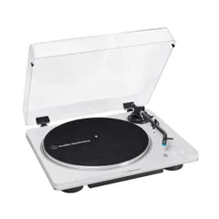 ⭐️新品⭐️ オーディオテクニカ AT-LP70X WS(JP) ホワイトシルバー レコードプレーヤー フルオートターンテーブル アルミニウム合金ダイキャスト VM 型カートリッジ フォノイコライザー内蔵 33/45回転対応 ベルトドライブのサムネイル