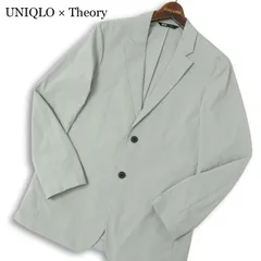 UNIQLO × Theory ユニクロ × セオリー 通年 感動ジャケット★ ストレッチ アンコン テーラード ジャケット Sz.M メンズ