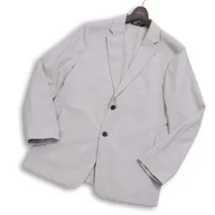 【美品】UNIQLO × Theory ユニクロ × セオリー 感動ジャケット★ アンコン テーラード ジャケット Sz.M メンズ 灰 グレー