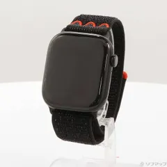 ソフマップ 〔中古品〕 Apple Watch Series 11 GPS + Cellular 46mm ジェットブラックアルミニウムケース ミッドナイトブラックNikeスポーツループ【262】