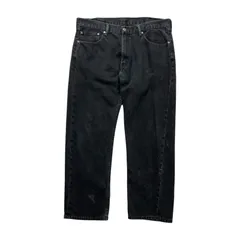 USA 古着 Levis リーバイス 505 ストレート ブラック ジーンズ ジーパン デニムパンツ W38 L30 ブラックデニム CA0889